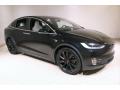 Front 3/4 View of 2018 Tesla Model X P100D #1