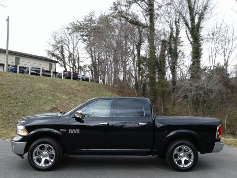 Black Ram 1500 Laramie Crew Cab 4x4.  Click to enlarge.