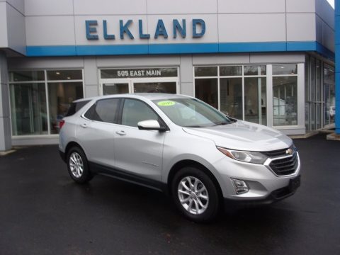 Silver Ice Metallic Chevrolet Equinox LT AWD.  Click to enlarge.