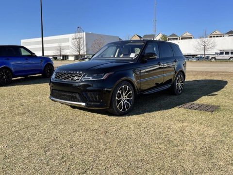 Santorini Black Metallic Land Rover Range Rover Sport HSE Silver Edition.  Click to enlarge.