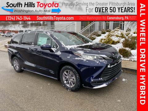 Blueprint Toyota Sienna LE AWD Hybrid.  Click to enlarge.