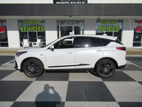 Platinum White Pearl Acura RDX A-Spec.  Click to enlarge.