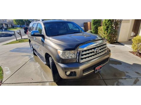 Desert Sand Metallic Toyota Sequoia Limited 4WD.  Click to enlarge.