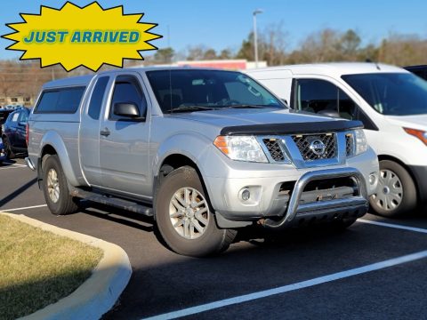 Brilliant Silver Nissan Frontier SV King Cab 4x4.  Click to enlarge.