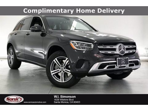 Graphite Gray Metallic Mercedes-Benz GLC 300.  Click to enlarge.