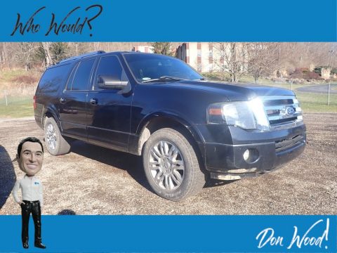 Tuxedo Black Metallic Ford Expedition EL Limited 4x4.  Click to enlarge.