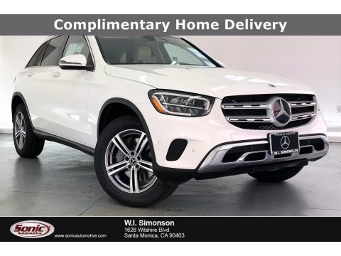 Polar White Mercedes-Benz GLC 300.  Click to enlarge.