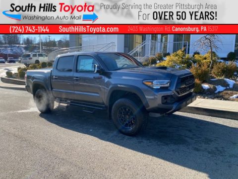 Magnetic Gray Metallic Toyota Tacoma TRD Pro Double Cab 4x4.  Click to enlarge.