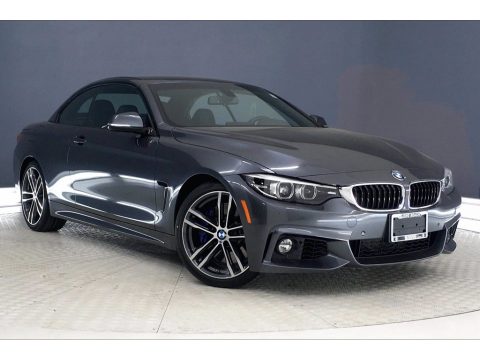 Mineral Grey Metallic BMW 4 Series 440i Convertible.  Click to enlarge.