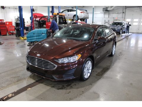 Rich Copper Ford Fusion Hybrid SE.  Click to enlarge.