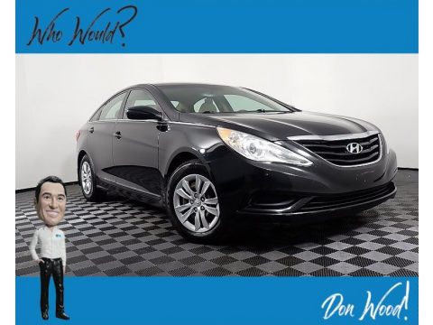 Midnight Black Hyundai Sonata GLS.  Click to enlarge.