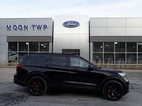 Agate Black Metallic Ford Explorer ST 4WD.  Click to enlarge.