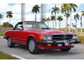 Front 3/4 View of 1989 Mercedes-Benz SL Class 560 SL Roadster #1