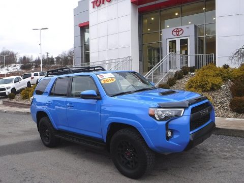 Voodoo Blue Toyota 4Runner TRD Pro 4x4.  Click to enlarge.