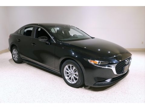 Jet Black Mica Mazda MAZDA3 Sedan.  Click to enlarge.