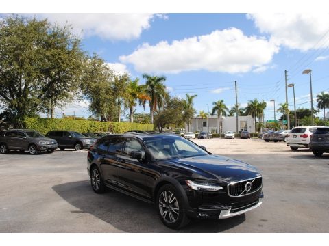 Onyx Black Metallic Volvo V90 Cross Country T6 AWD.  Click to enlarge.