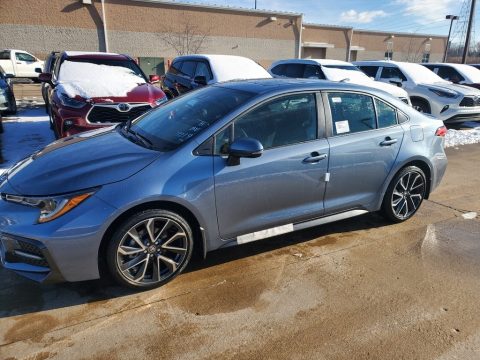 Celestite Gray Metallic Toyota Corolla SE.  Click to enlarge.