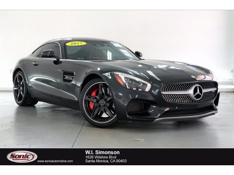 Black Mercedes-Benz AMG GT S Coupe.  Click to enlarge.