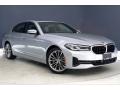 2021 BMW 5 Series 530i Sedan Glacier Silver Metallic