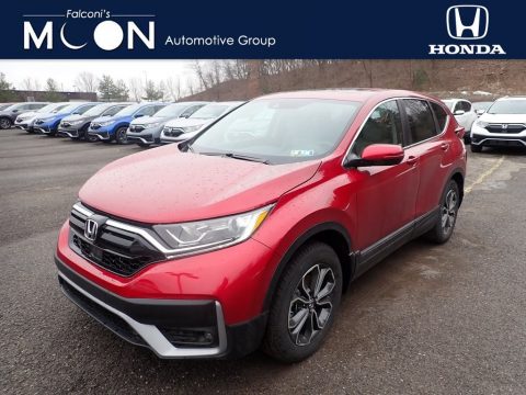 Radiant Red Metallic Honda CR-V EX AWD.  Click to enlarge. Radiant Red Metallic Honda CR-V EX AWD.  Click to enlarge.