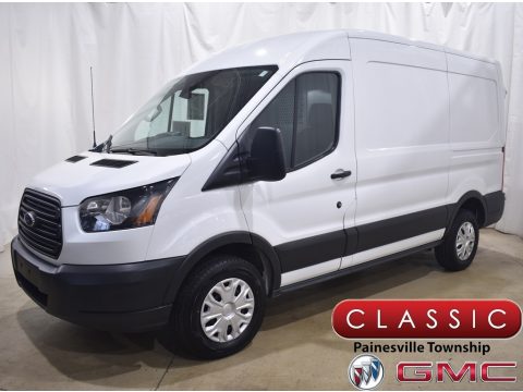 Oxford White Ford Transit Van 250 MR Regular.  Click to enlarge.