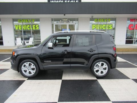 Black Jeep Renegade Limited.  Click to enlarge.