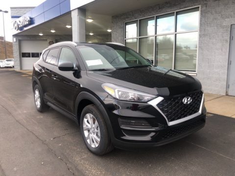 Black Noir Pearl Hyundai Tucson Value AWD.  Click to enlarge.