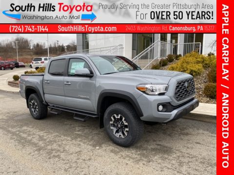 Cement Toyota Tacoma TRD Off Road Double Cab 4x4.  Click to enlarge.