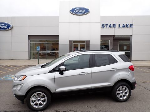 Moondust Silver Metallic Ford EcoSport SE 4WD.  Click to enlarge.