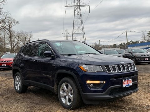 Jazz Blue Pearl Jeep Compass Latitude 4x4.  Click to enlarge.