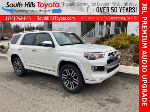Super White Toyota 4Runner Limited 4x4.  Click to enlarge.