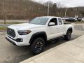 Front 3/4 View of 2021 Toyota Tacoma TRD Off Road Access Cab 4x4 #12