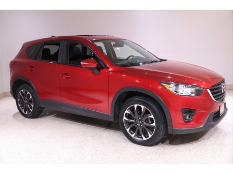 Soul Red Metallic Mazda CX-5 Grand Touring AWD.  Click to enlarge.