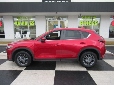 Soul Red Crystal Metallic Mazda CX-5 Touring.  Click to enlarge.