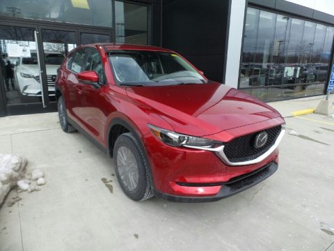 Soul Red Crystal Metallic Mazda CX-5 Sport AWD.  Click to enlarge.