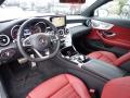  Cranberry Red/Black Interior Mercedes-Benz C #19