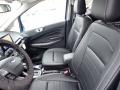 2021 Ford EcoSport Ebony Black Interior #13