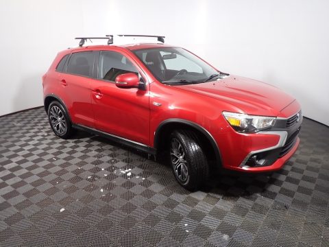 Rally Red Metallic Mitsubishi Outlander Sport ES.  Click to enlarge.