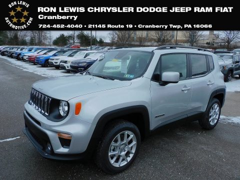 Glacier Metallic Jeep Renegade Latitude 4x4.  Click to enlarge.