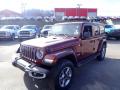 2021 Jeep Wrangler Unlimited Sahara 4x4 Snazzberry Pearl