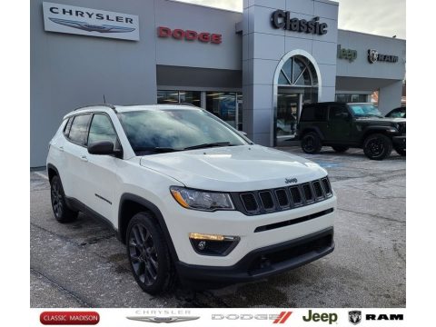 White Jeep Compass 80th Special Edition 4x4.  Click to enlarge.