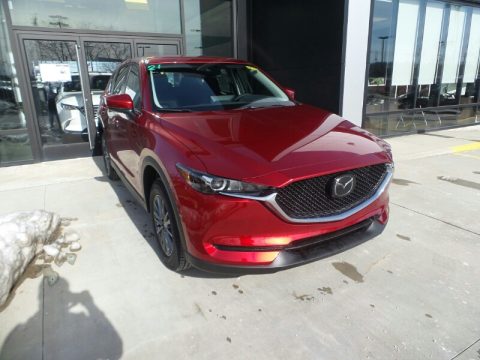 Soul Red Crystal Metallic Mazda CX-5 Sport AWD.  Click to enlarge.