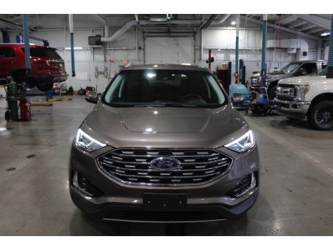 Stone Gray Ford Edge SEL AWD.  Click to enlarge.