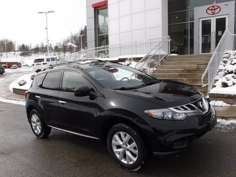 Super Black Nissan Murano SV AWD.  Click to enlarge.