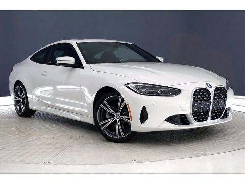 Alpine White BMW 4 Series 430i Coupe.  Click to enlarge.