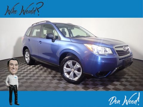 Quartz Blue Pearl Subaru Forester 2.5i.  Click to enlarge.