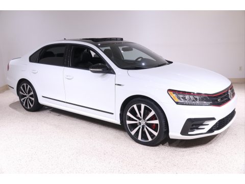Pure White Volkswagen Passat GT.  Click to enlarge.