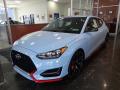 Front 3/4 View of 2021 Hyundai Veloster N #1