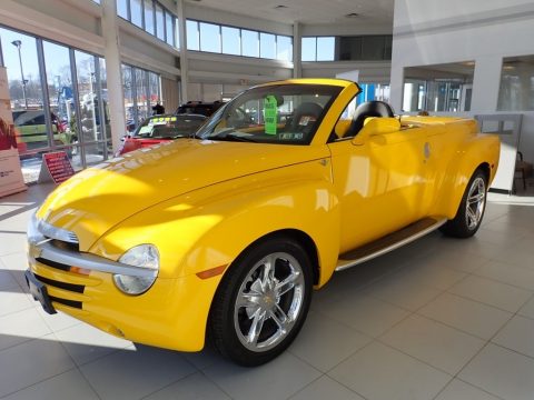 Slingshot Yellow Chevrolet SSR .  Click to enlarge.