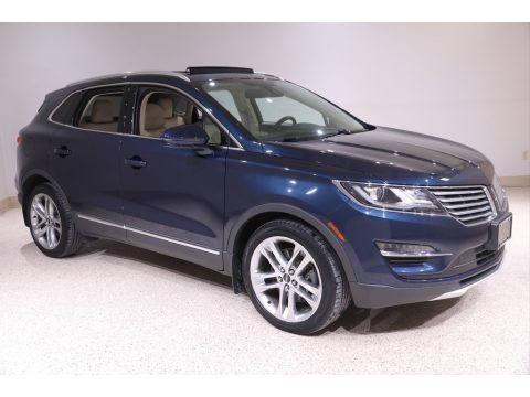 Midnight Sapphire Metallic Lincoln MKC Reserve AWD.  Click to enlarge.